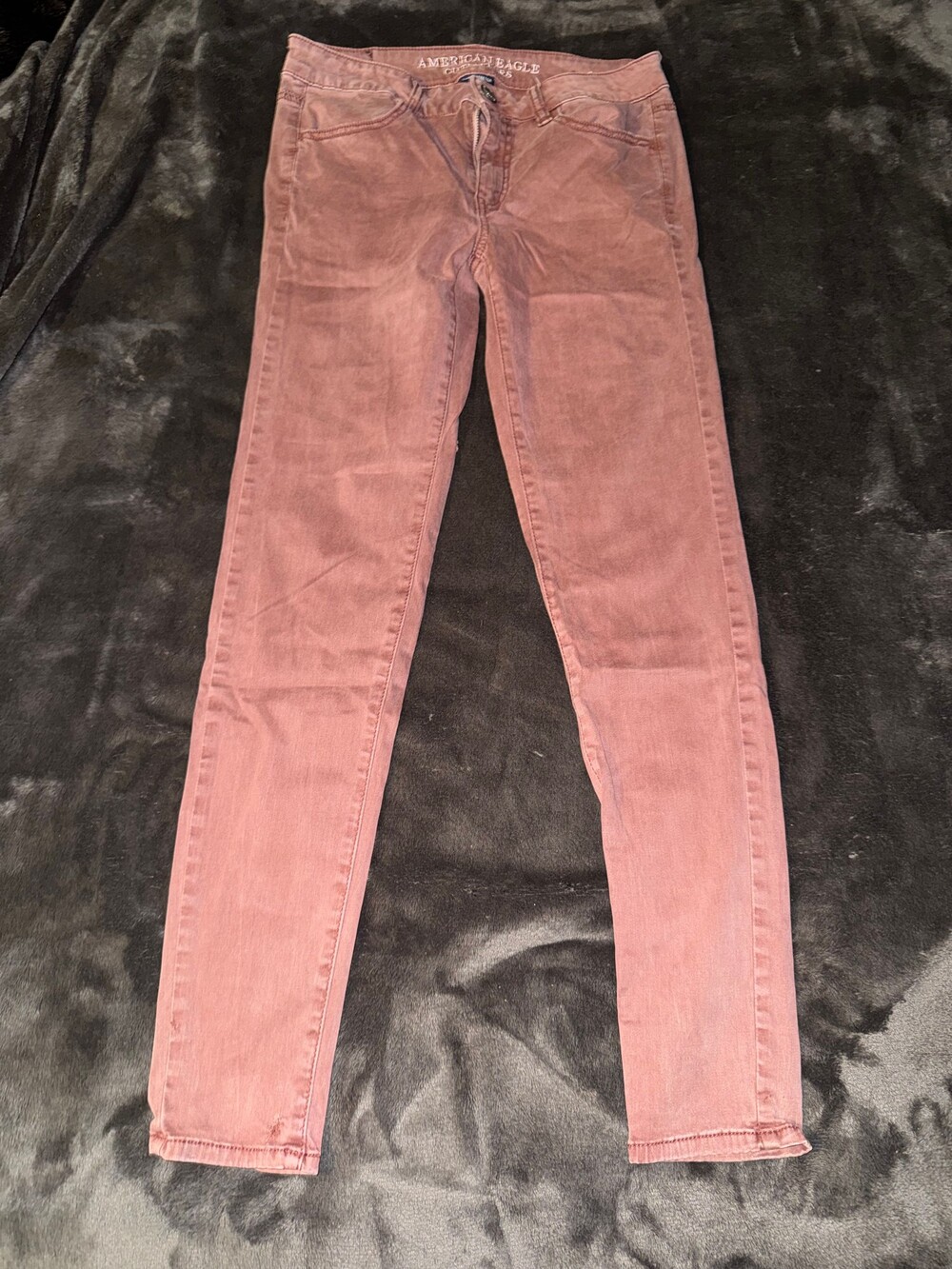 American Eagle Outfitters Super Stretch Pink Skinny Jeans